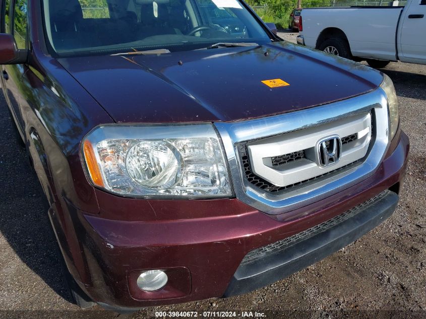 2011 Honda Pilot Ex VIN: 5FNYF3H46BB009168 Lot: 39840672