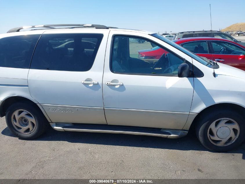 1999 Toyota Sienna Xle VIN: 4T3ZF13C9XU117566 Lot: 39840679