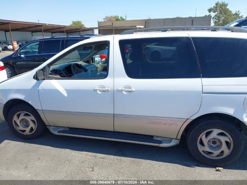 1999 Toyota Sienna Xle VIN: 4T3ZF13C9XU117566 Lot: 39840679