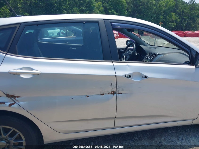 2012 Hyundai Accent Gs VIN: KMHCT5AE1CU023971 Lot: 39840685