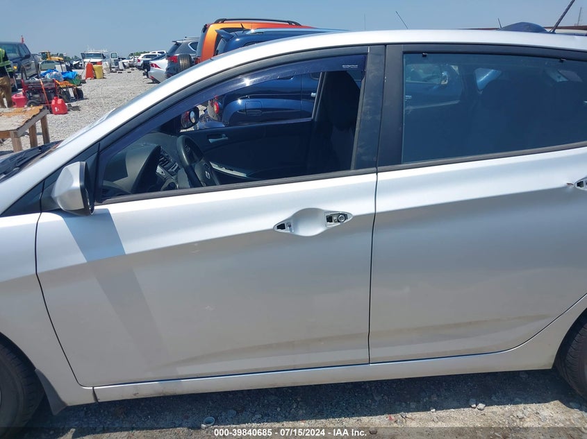 2012 Hyundai Accent Gs VIN: KMHCT5AE1CU023971 Lot: 39840685