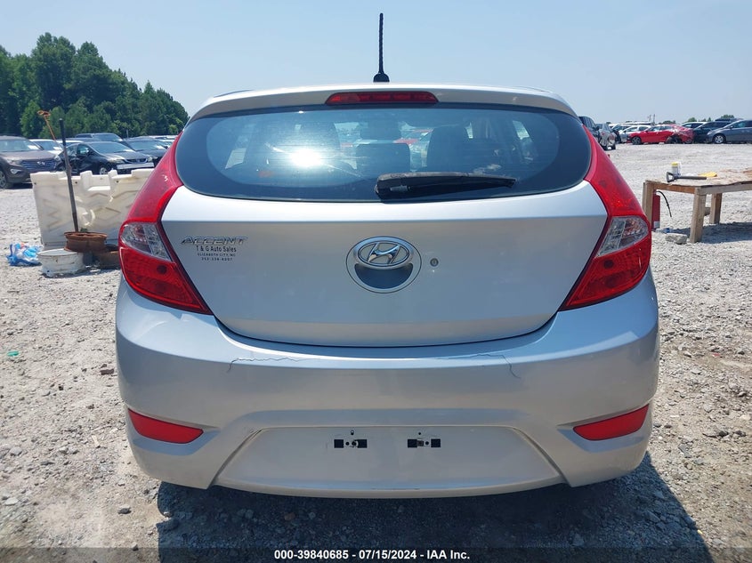 2012 Hyundai Accent Gs VIN: KMHCT5AE1CU023971 Lot: 39840685