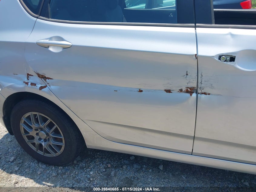 2012 Hyundai Accent Gs VIN: KMHCT5AE1CU023971 Lot: 39840685