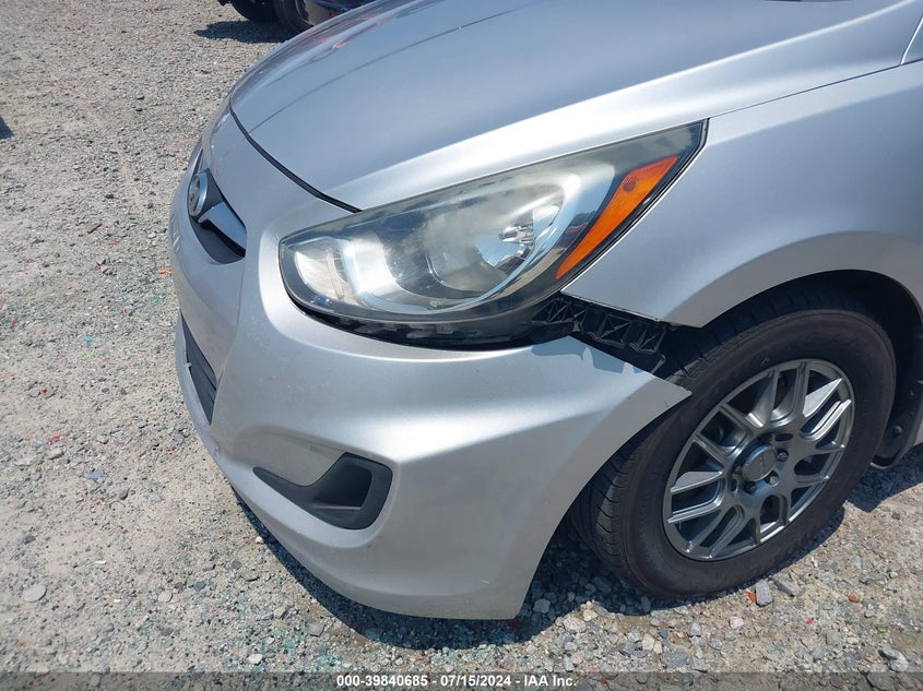 2012 Hyundai Accent Gs VIN: KMHCT5AE1CU023971 Lot: 39840685