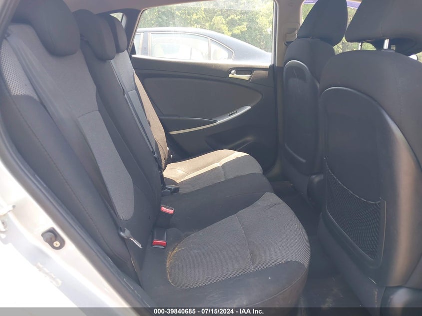 2012 Hyundai Accent Gs VIN: KMHCT5AE1CU023971 Lot: 39840685