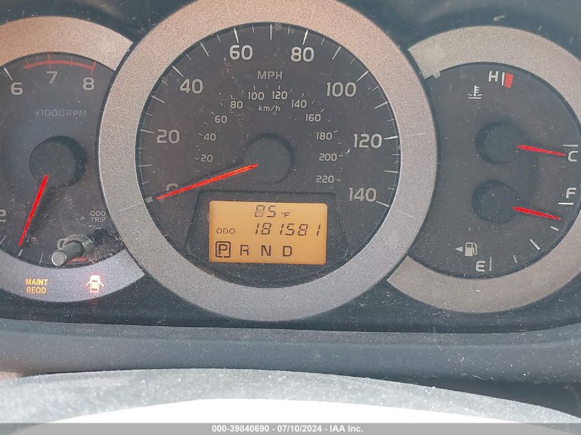 2010 Toyota Rav4 VIN: JTMBF4DV0A5024114 Lot: 39840690