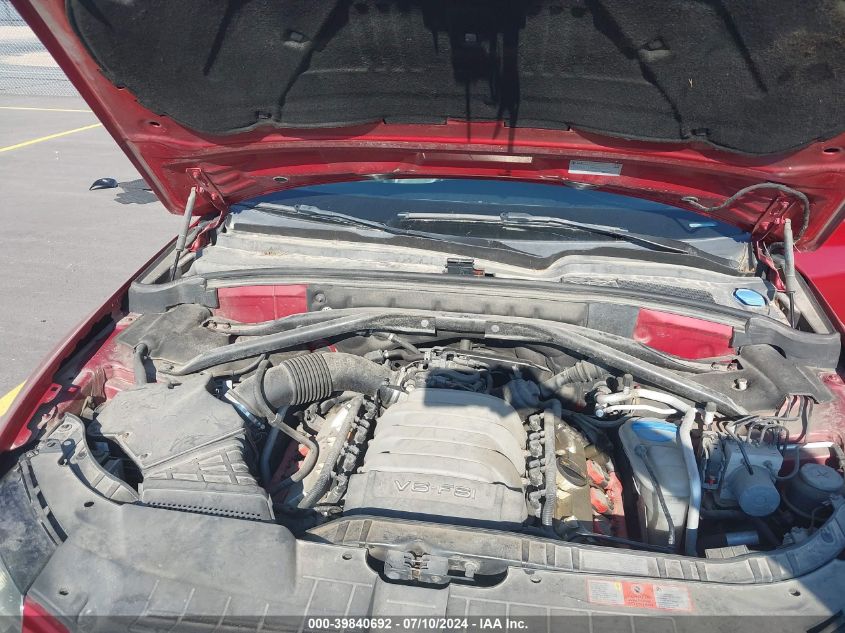 2010 Audi Q5 3.2 Premium VIN: WA1LKAFP9AA019928 Lot: 39840692