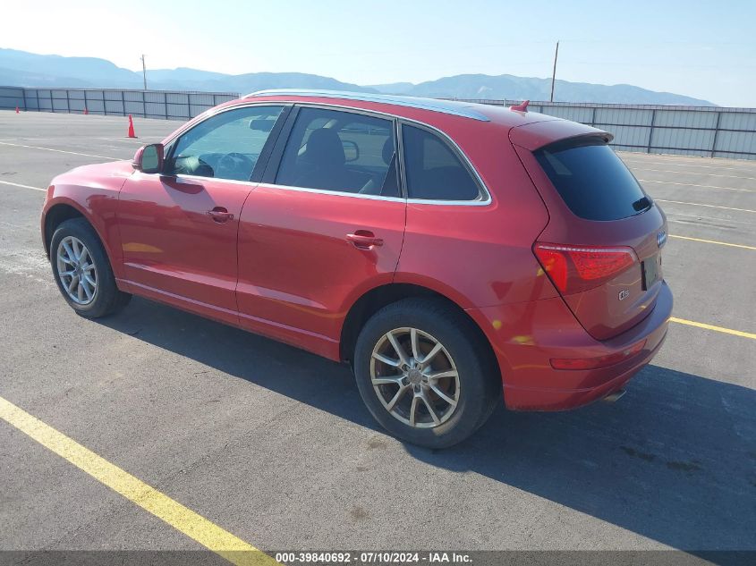 2010 Audi Q5 3.2 Premium VIN: WA1LKAFP9AA019928 Lot: 39840692