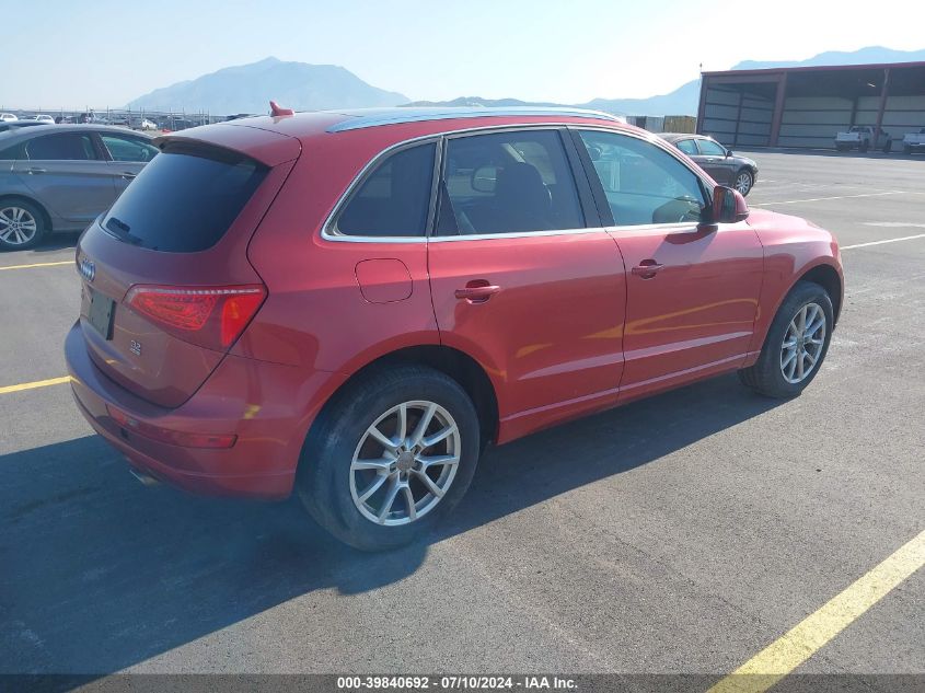 2010 Audi Q5 3.2 Premium VIN: WA1LKAFP9AA019928 Lot: 39840692