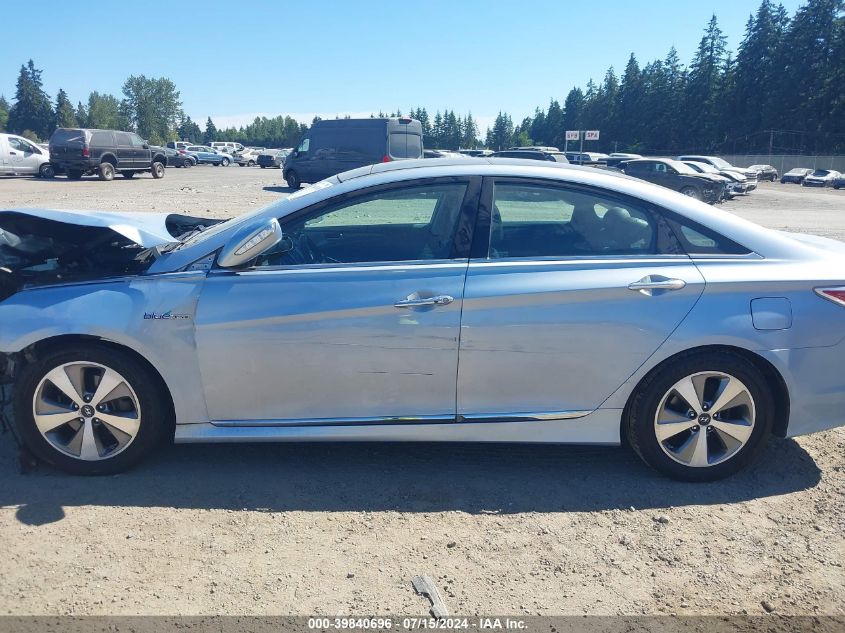 2011 Hyundai Sonata Hybrid VIN: KMHEC4A48BA015747 Lot: 39840696