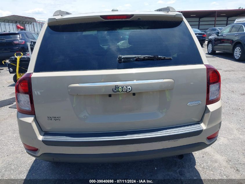 2016 Jeep Compass Latitude VIN: 1C4NJCEB0GD749060 Lot: 39840698