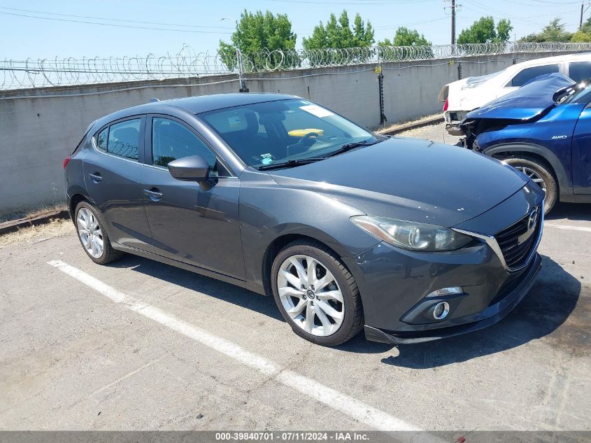 2015 Mazda Mazda3 S Touring VIN: JM1BM1L38F1237251 Lot: 39840701