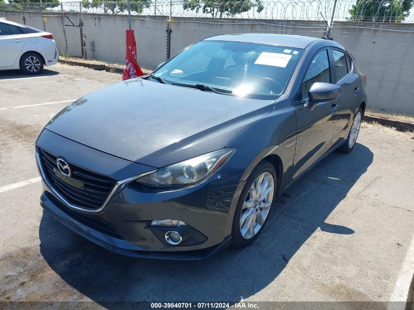 2015 Mazda Mazda3 S Touring VIN: JM1BM1L38F1237251 Lot: 39840701