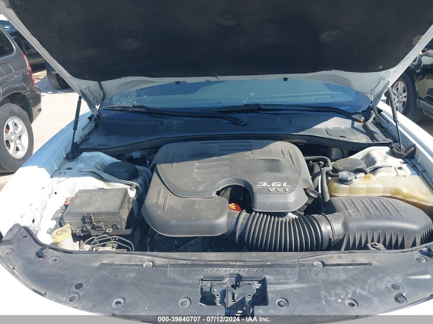 2016 Dodge Charger Sxt VIN: 2C3CDXHG5GH187158 Lot: 39840707