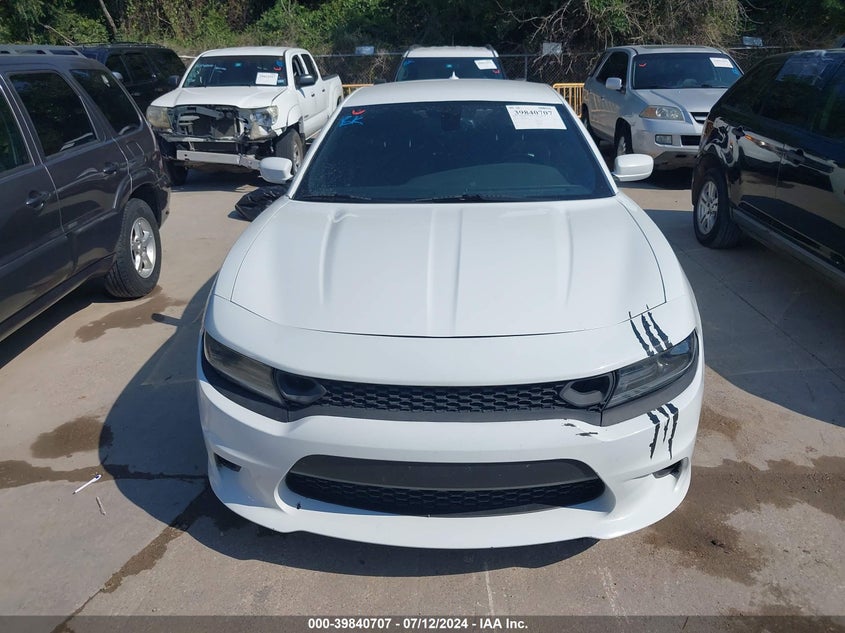2016 Dodge Charger Sxt VIN: 2C3CDXHG5GH187158 Lot: 39840707