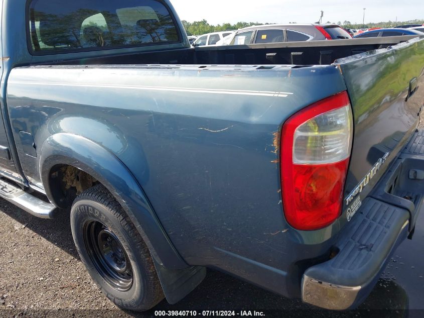 2005 Toyota Tundra Sr5 V8 VIN: 5TBET341X5S493412 Lot: 39840710