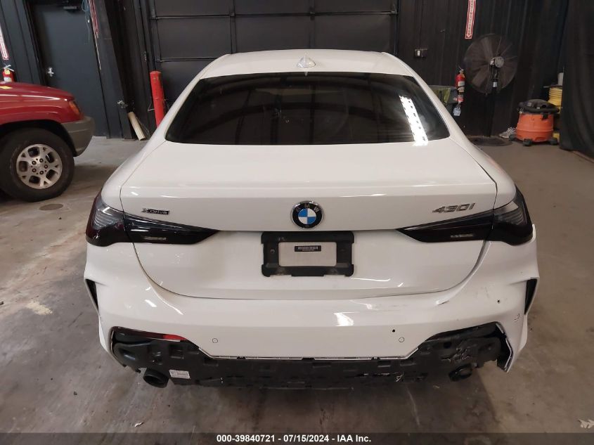 2021 BMW 430I xDrive VIN: WBA73AP07MCF79672 Lot: 39840721