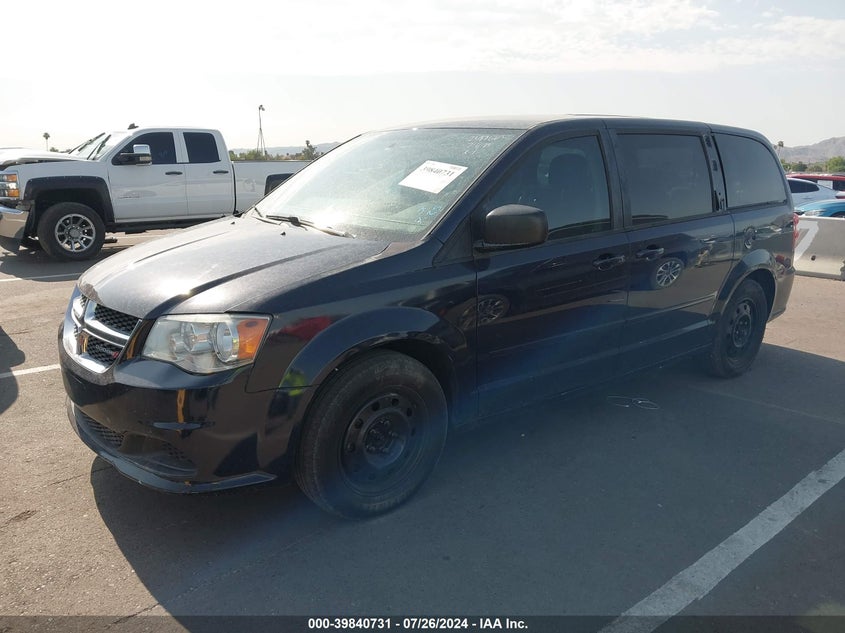2016 DODGE GRAND CARAVAN SE - 2C4RDGBGXGR258766