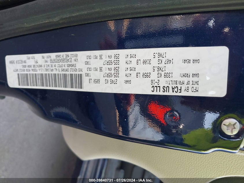 2016 DODGE GRAND CARAVAN SE - 2C4RDGBGXGR258766