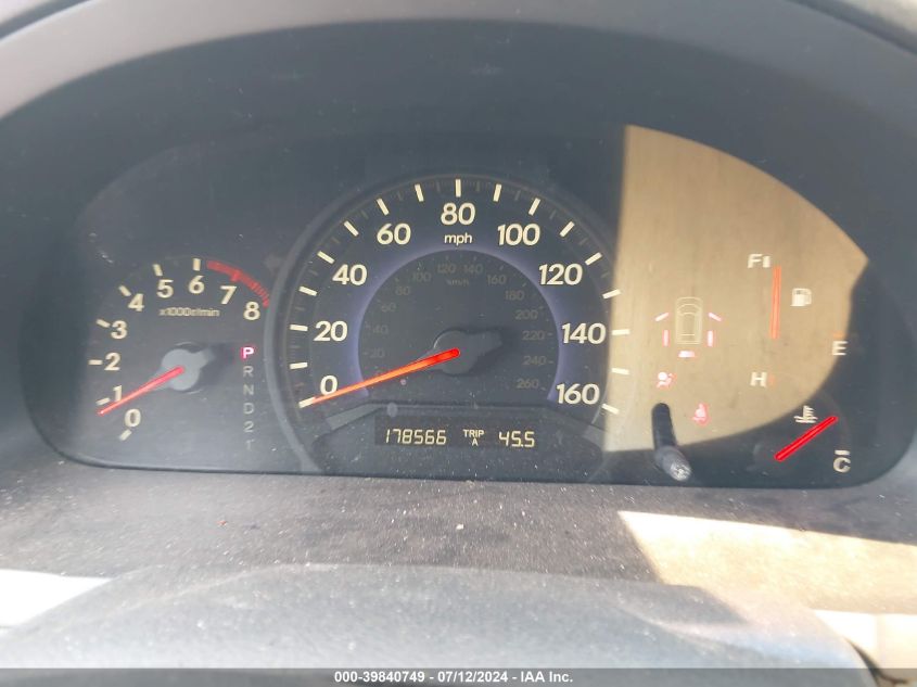 2005 Honda Odyssey Ex-L VIN: 5FNRL38675B412322 Lot: 39840749