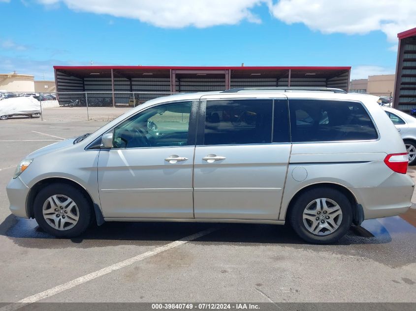 2005 Honda Odyssey Ex-L VIN: 5FNRL38675B412322 Lot: 39840749