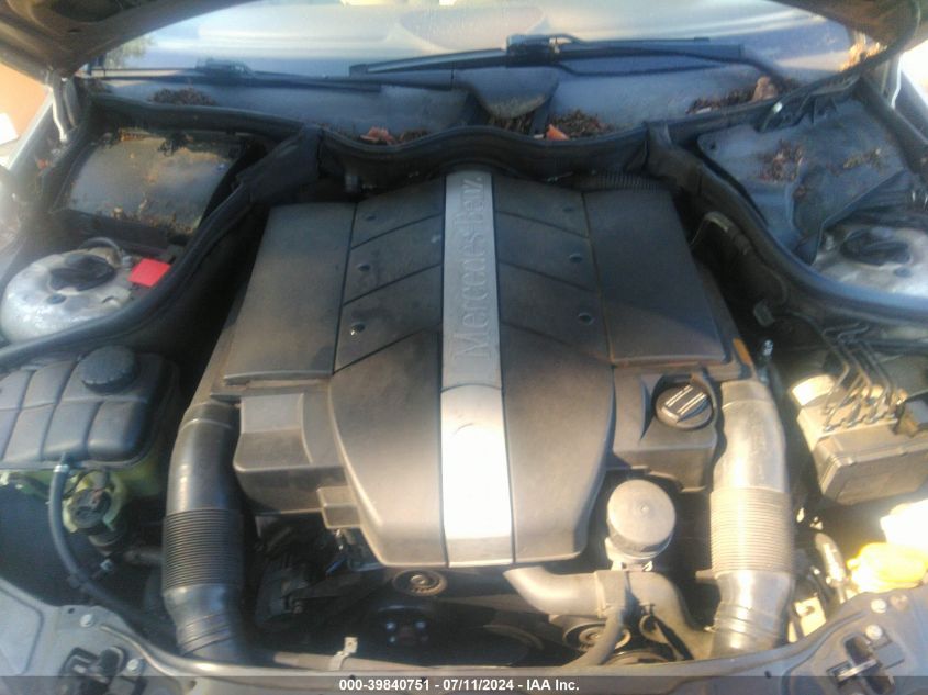 2003 Mercedes-Benz C 320 Sport VIN: WDBRF64J03F428579 Lot: 39840751