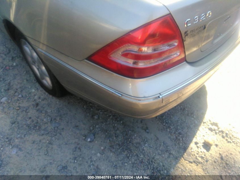 2003 Mercedes-Benz C 320 Sport VIN: WDBRF64J03F428579 Lot: 39840751