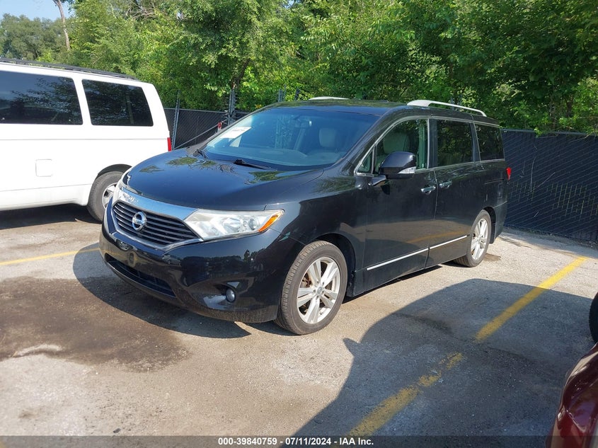 2012 Nissan Quest Sl VIN: JN8AE2KP8C9030928 Lot: 39840759