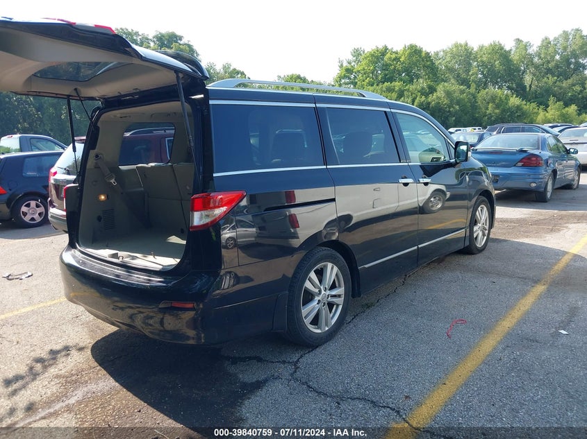 2012 Nissan Quest Sl VIN: JN8AE2KP8C9030928 Lot: 39840759