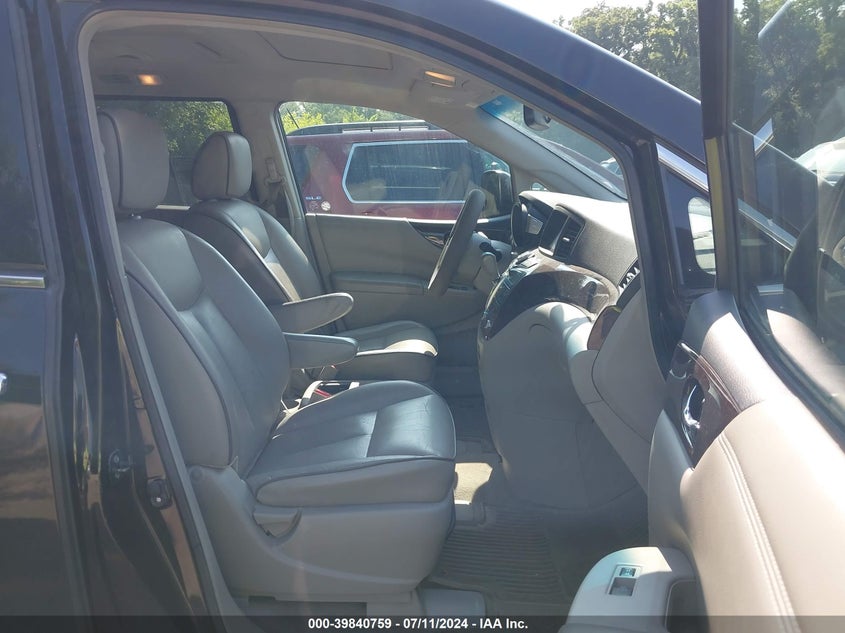 2012 Nissan Quest Sl VIN: JN8AE2KP8C9030928 Lot: 39840759