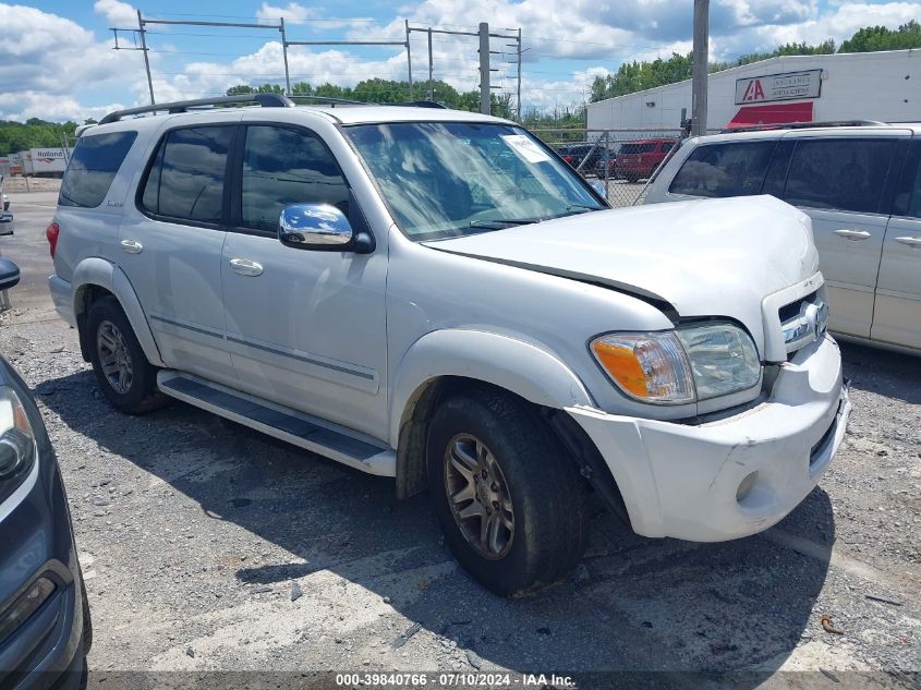 2007 Toyota Sequoia Limited V8 VIN: 5TDZT38A87S288158 Lot: 39840766