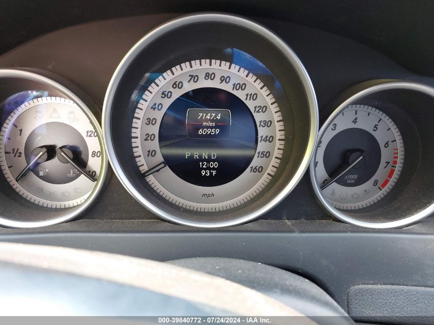 2013 Mercedes-Benz C 250 Luxury/Sport VIN: WDDGF4HB2DA782351 Lot: 39840772