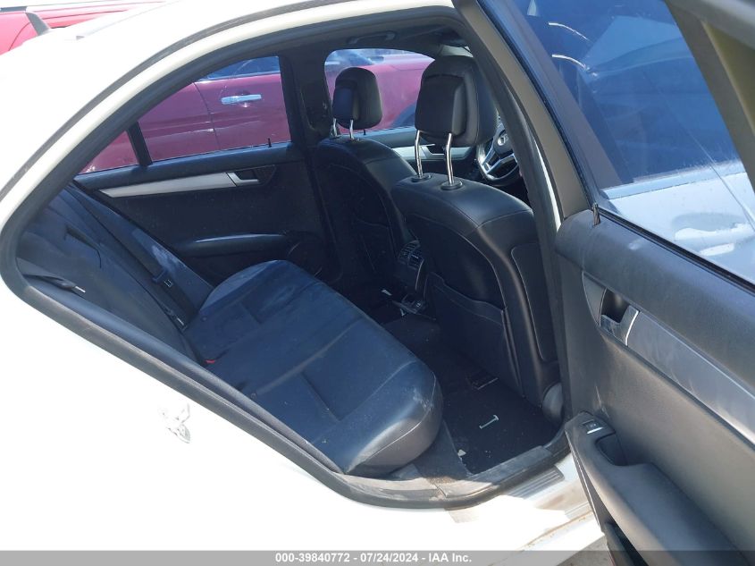 2013 Mercedes-Benz C 250 Luxury/Sport VIN: WDDGF4HB2DA782351 Lot: 39840772