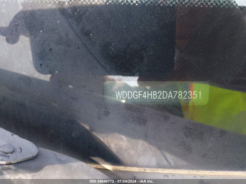 2013 Mercedes-Benz C 250 Luxury/Sport VIN: WDDGF4HB2DA782351 Lot: 39840772