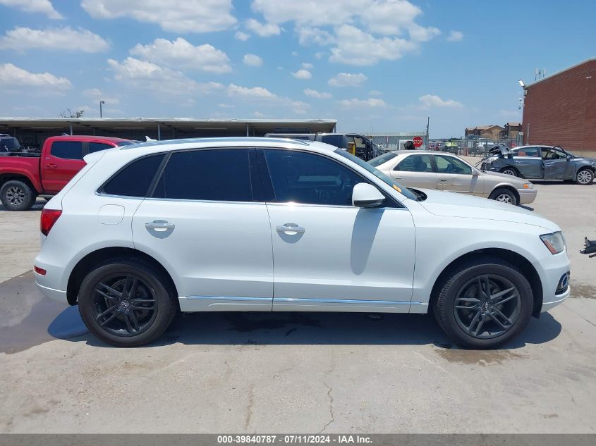 2016 Audi Q5 2.0T Premium VIN: WA1L2AFPXGA125359 Lot: 39840787