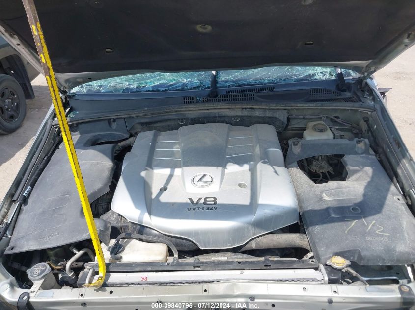 2006 Lexus Gx 470 VIN: JTJBT20X260104195 Lot: 39840795