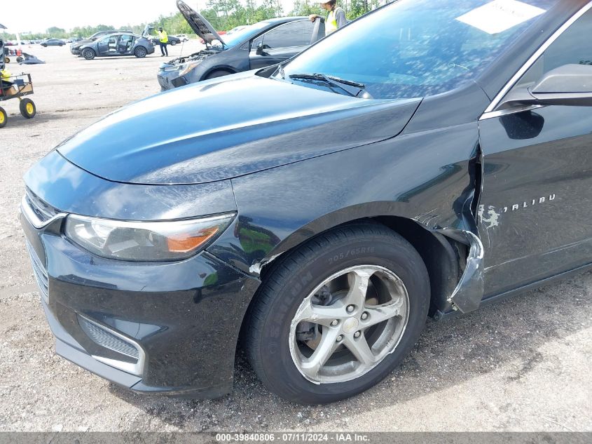 2017 Chevrolet Malibu Ls VIN: 1G1ZB5ST1HF162887 Lot: 39840806