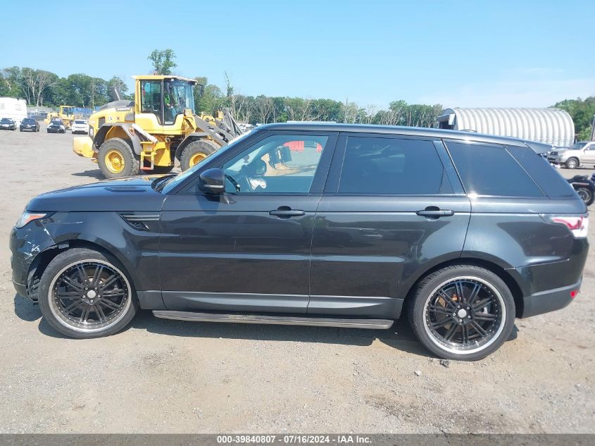 2014 Land Rover Range Rover Sport 3.0L V6 Supercharged Hse/3.0L V6 Supercharged Se VIN: SALWG2WF0EA313346 Lot: 39840807