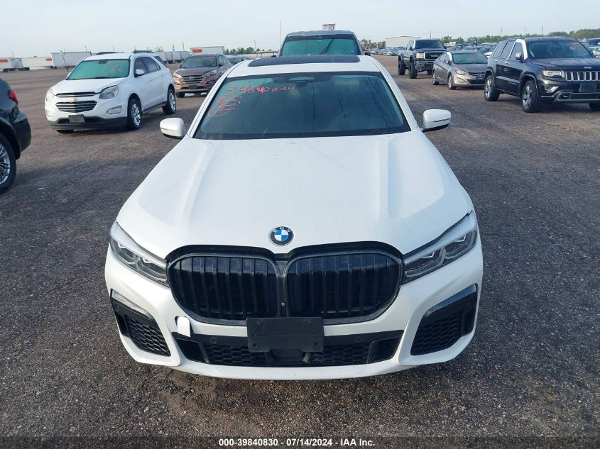 2020 BMW 740I VIN: WBA7T2C0XLGL17323 Lot: 39840830