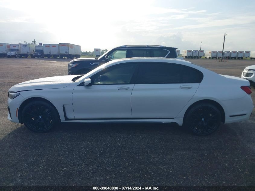 2020 BMW 740I VIN: WBA7T2C0XLGL17323 Lot: 39840830