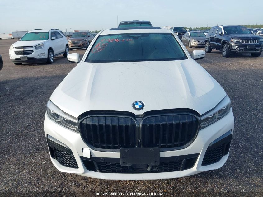 2020 BMW 740I VIN: WBA7T2C0XLGL17323 Lot: 39840830