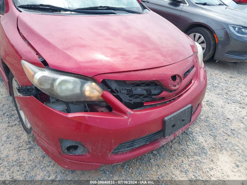 2011 Toyota Corolla S/Le VIN: 2T1BU4EE8BC578297 Lot: 39840833