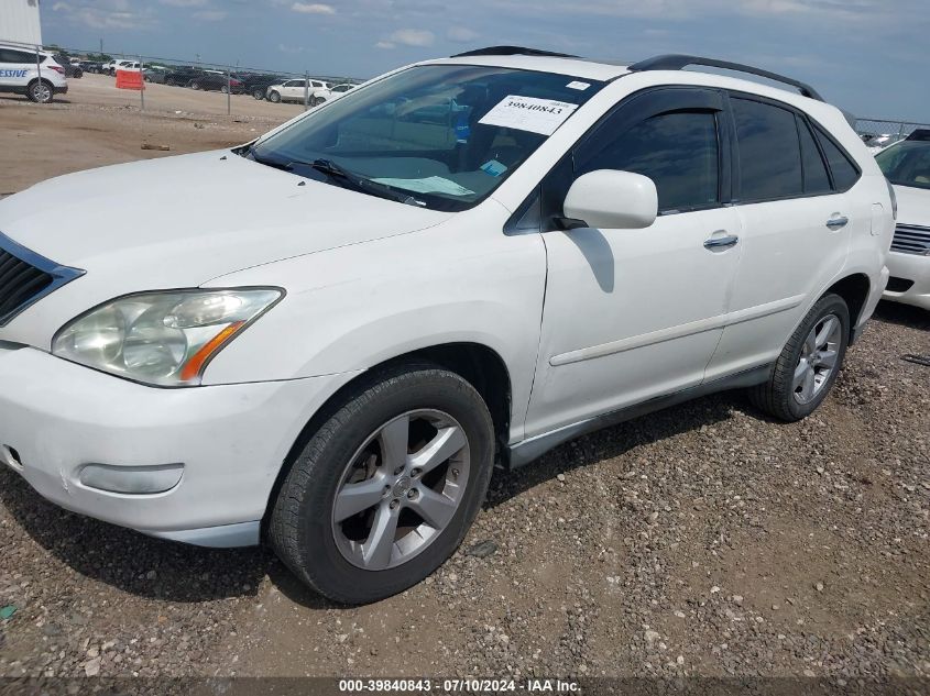 2008 Lexus Rx 350 VIN: 2T2GK31UX8C043995 Lot: 39840843