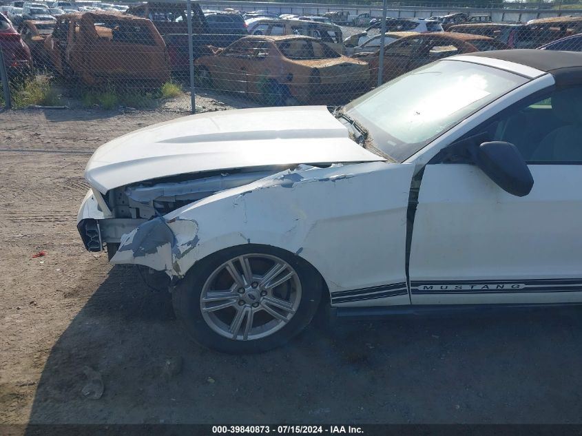 2011 Ford Mustang V6 VIN: 1ZVBP8EM8B5163576 Lot: 39840873