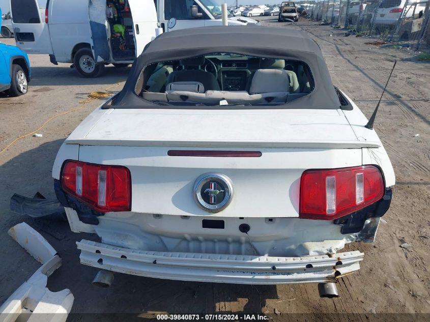 2011 Ford Mustang V6 VIN: 1ZVBP8EM8B5163576 Lot: 39840873