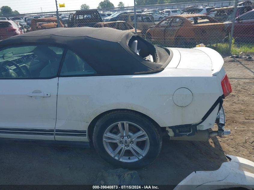 2011 Ford Mustang V6 VIN: 1ZVBP8EM8B5163576 Lot: 39840873