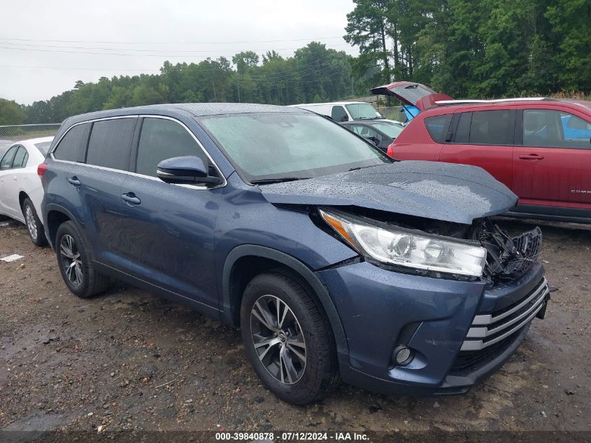 5TDZZRFH9KS349527 2019 TOYOTA HIGHLANDER - Image 1