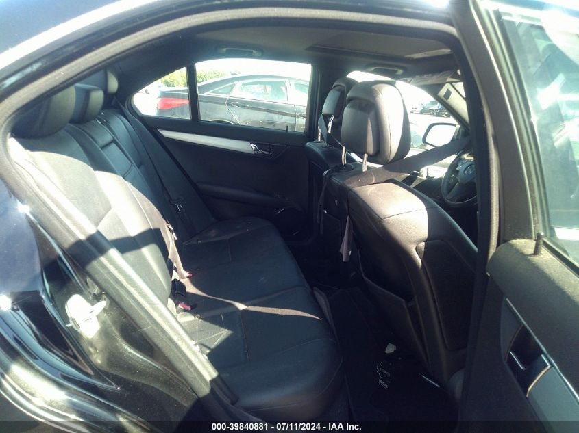 2009 Mercedes-Benz C 300 Luxury 4Matic/Sport 4Matic VIN: WDDGF81X59F220273 Lot: 39840881