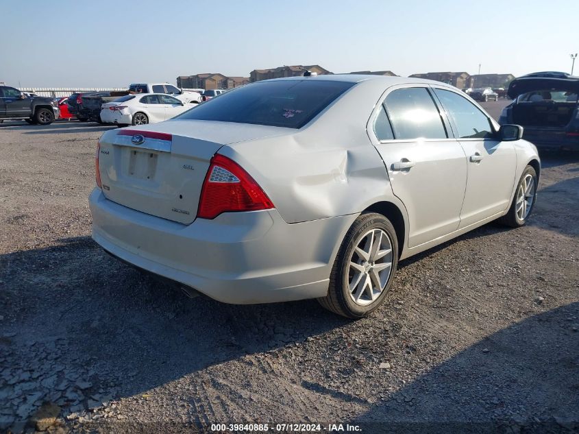 2012 Ford Fusion Sel VIN: 3FAHP0JG4CR187814 Lot: 39840885