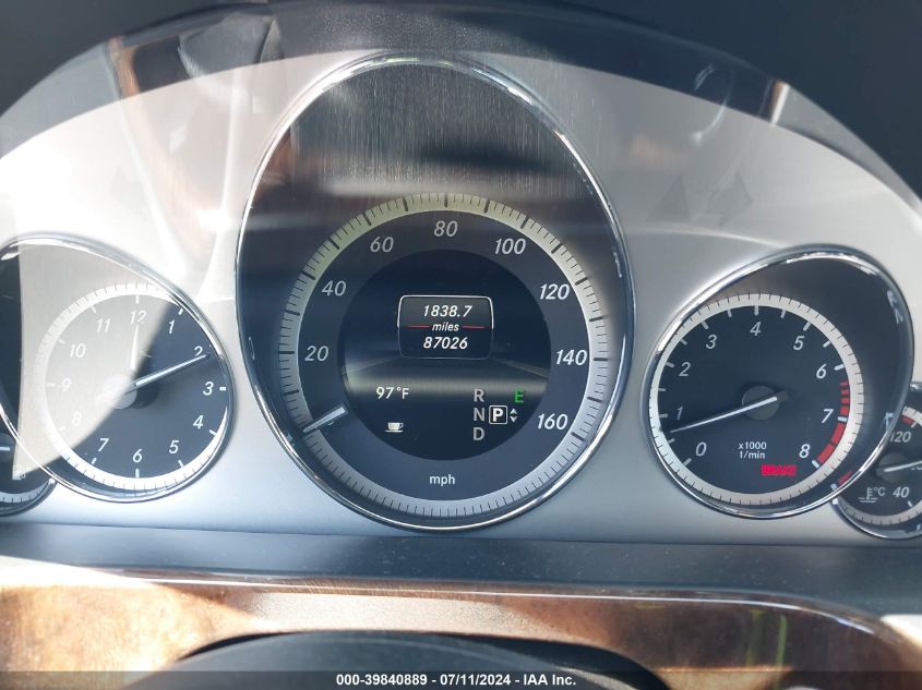 2013 Mercedes-Benz E 350 4Matic VIN: WDDHF8JB3DA764611 Lot: 39840889